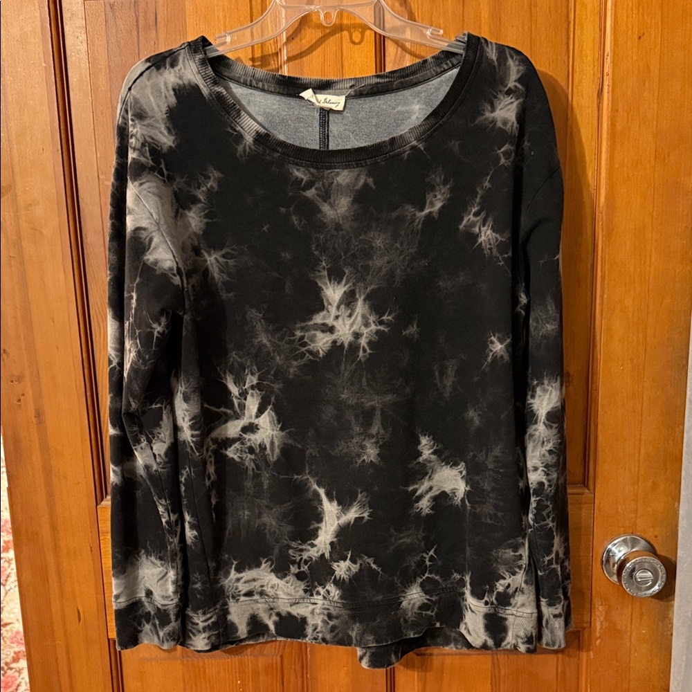Tie-Dye Long Sleeve Top medium